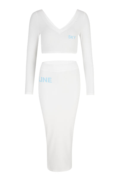 Two Piece Skirt Set