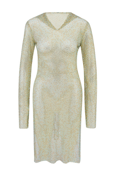 diamond mesh dress skyline by baumann