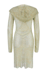 Sparkling Diamond Mesh Dress
